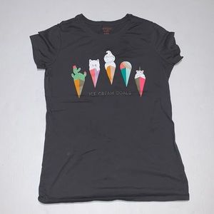 Girls Ice Cream Cone Tee